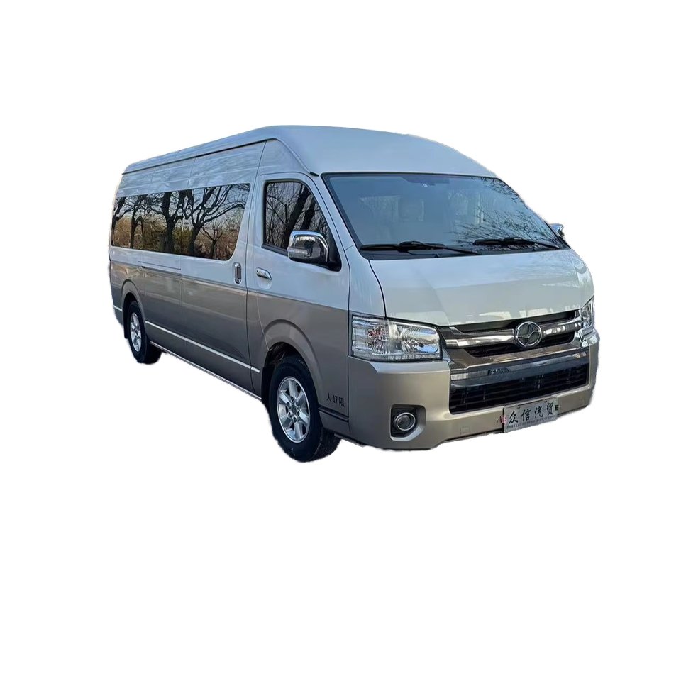 2021 Quasi-New 6-Meter 17-Seat Minibus Yuchai 140 Diesel Engine Manual Transmission Euro 4 Emission Coach Bus Sold China